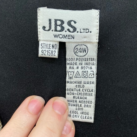 JBS LTD Animal Print Cheetah Leopard Wrap Chiffon Lined Dress Size 24W - Picture 5 of 9